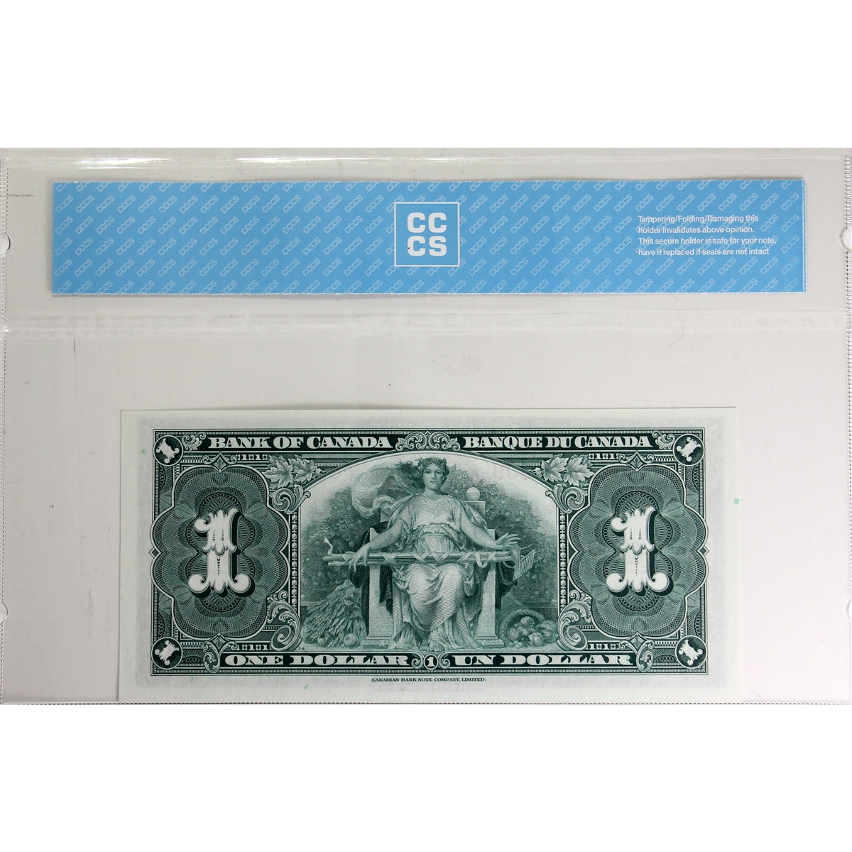 BC-21d 1937 Canada $1 Coyne-Towers, J/N CCCS Certified CUNC63
