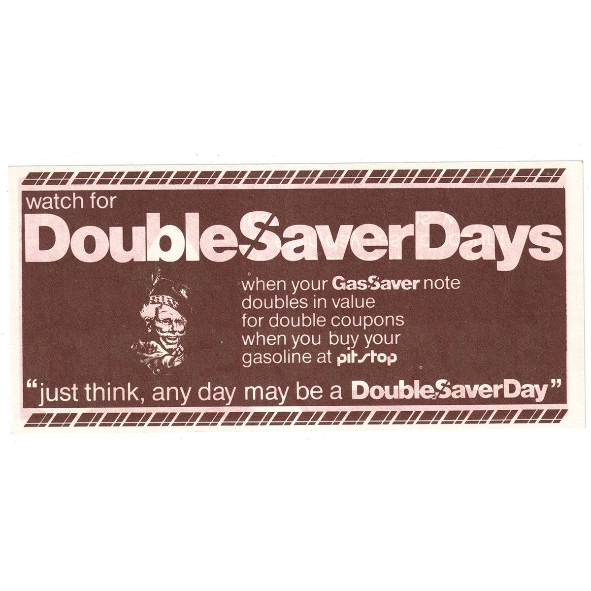 GS-PS-1Ra Canadian Tire Gas Saver With Store Uncirculated