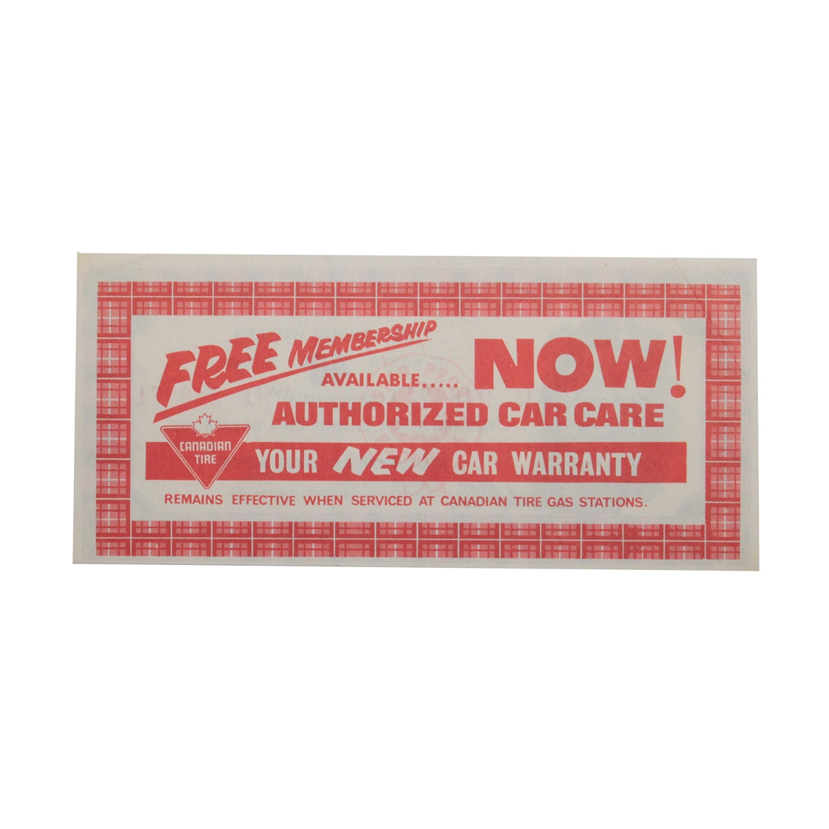MP3B-40D1 Canadian Tire Coupon Mor-Power 15 + 15 Extra Fine (Small Seal)