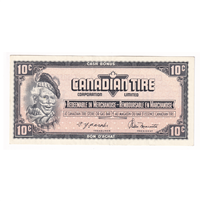 S4-C-GN 1974 Canadian Tire Coupon 10 Cents EF-AU