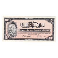 S4-C-PN 1974 Canadian Tire Coupon 10 Cents Uncirculated