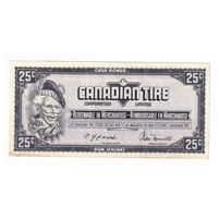 S4-D-DN 1974 Canadian Tire Coupon 25 Cents EF-AU