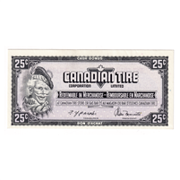 S4-D-WN 1974 Canadian Tire Coupon 25 Cents Uncirculated