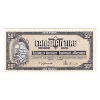 S4-E-ZN2 Orange # 1974 Canadian Tire Coupon 50 Cents Almost Uncirculated