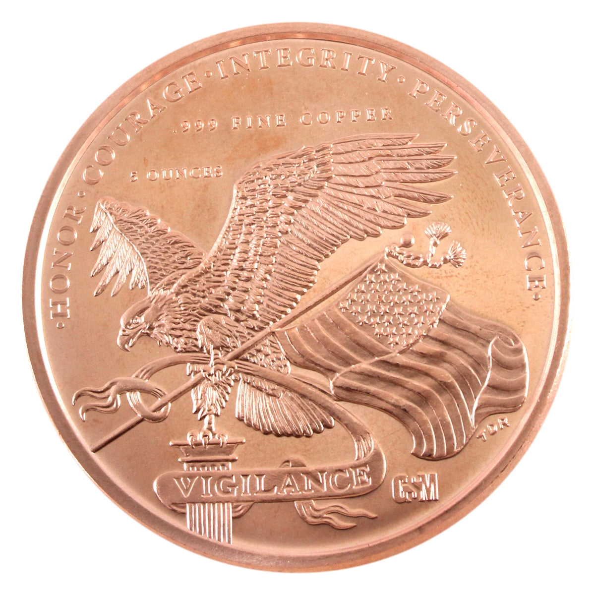 President Donald Trump 5oz. .999 Fine Copper