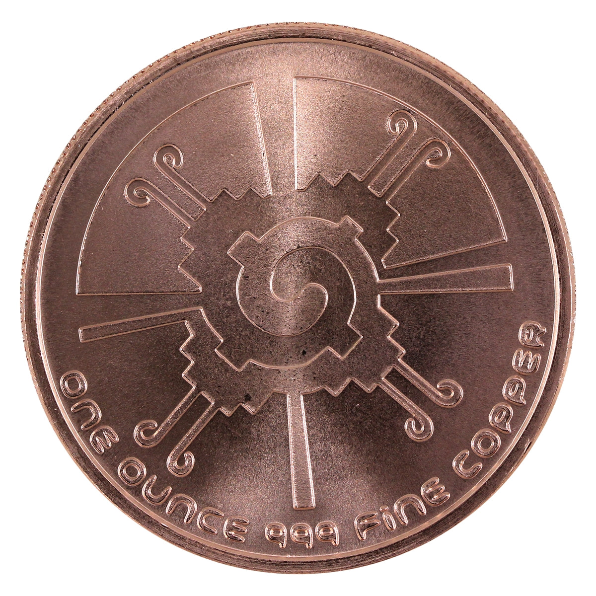 Mayan Calendar 1oz. .999 Fine Copper