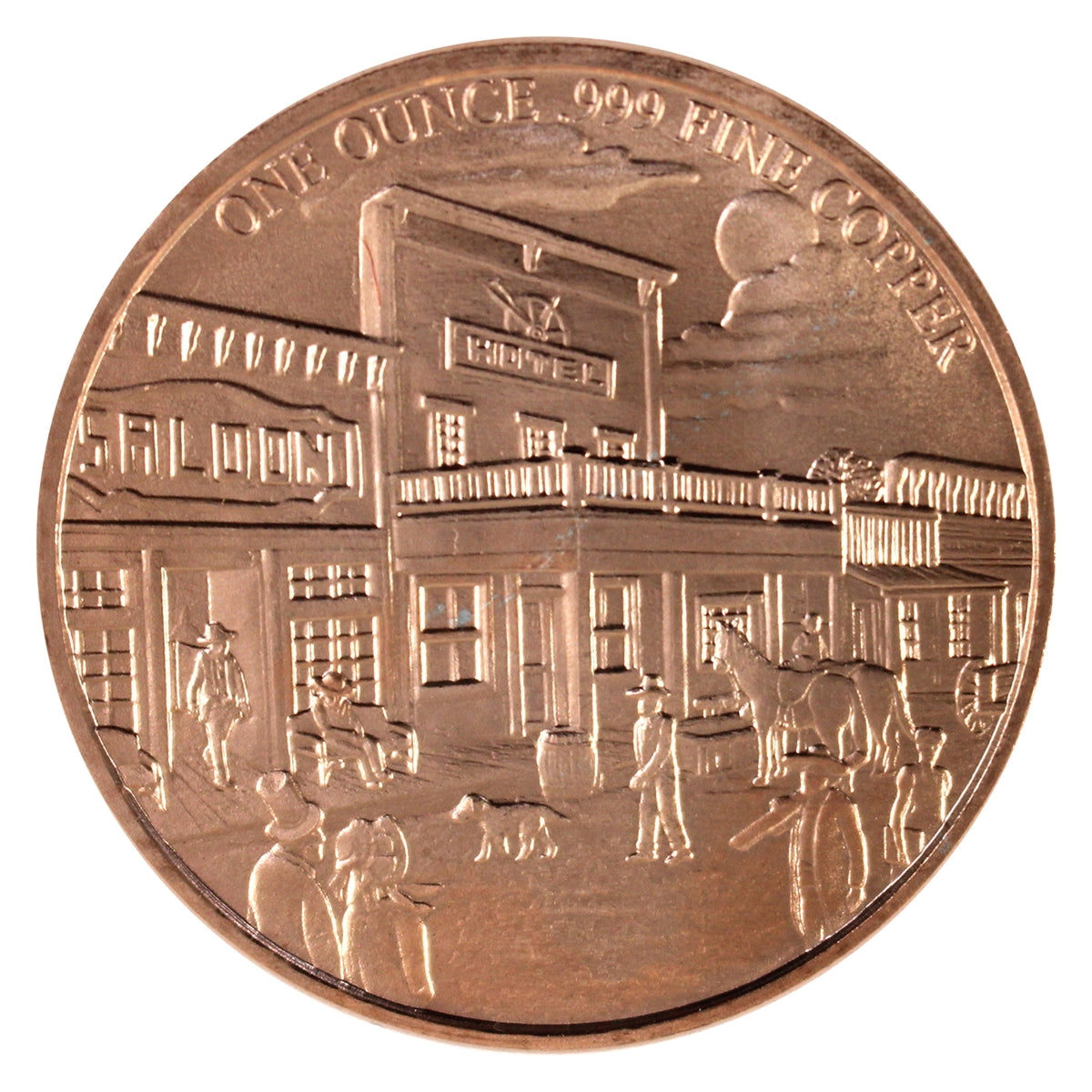 Sheriff 1oz. .999 Fine Copper
