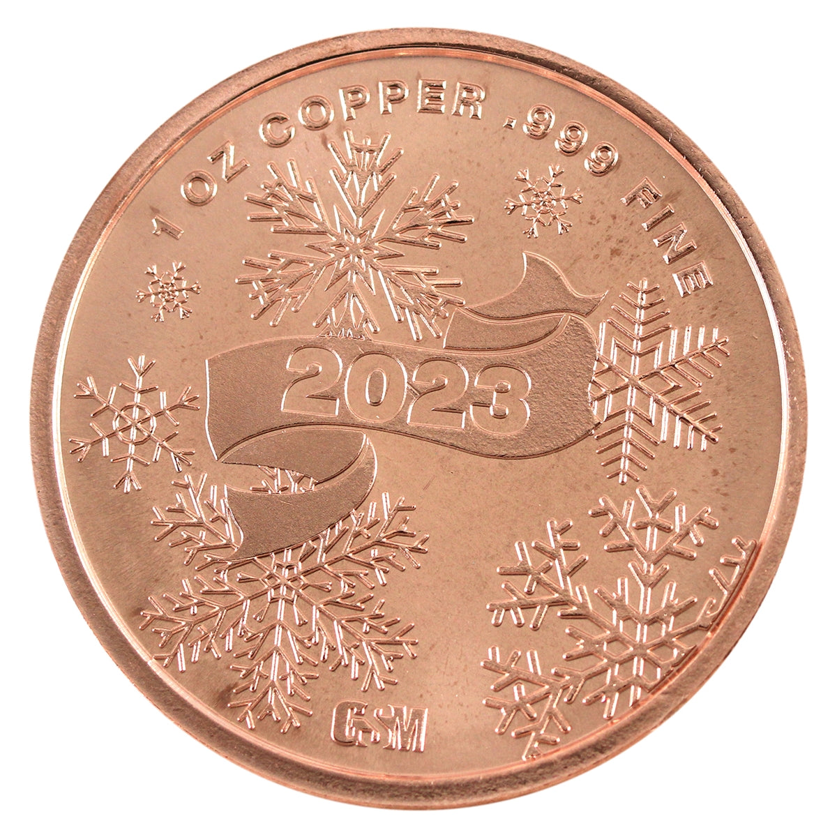 Santa GSM 1oz. .999 Fine Copper