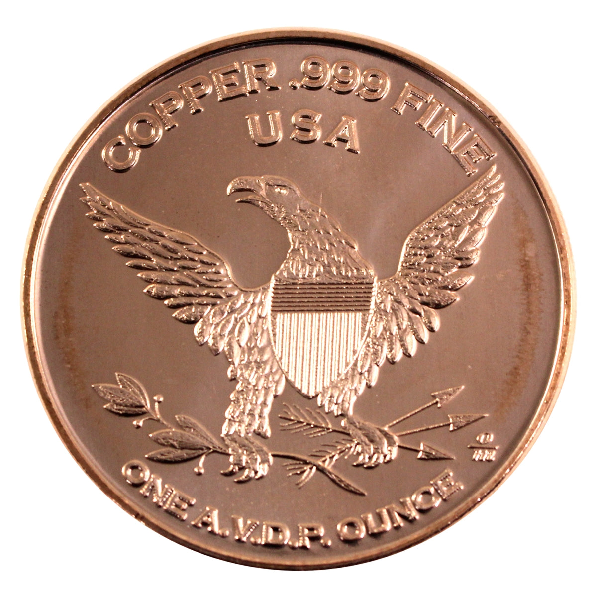 Military Order of the Purple Heart 1oz. .999 Fine Copper