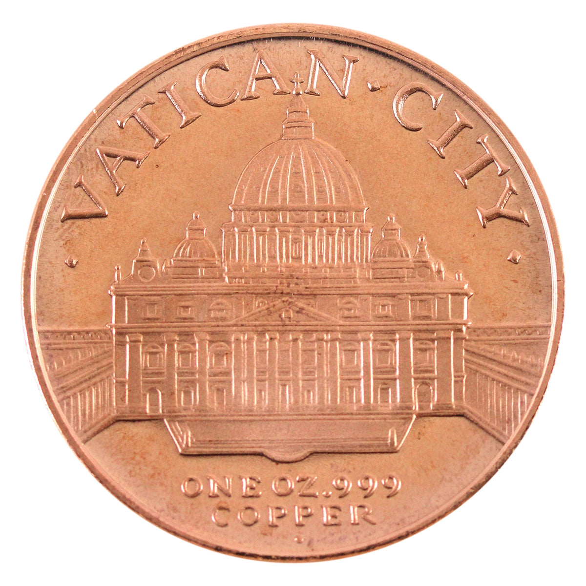 Pope Francis 1oz. .999 Fine Copper