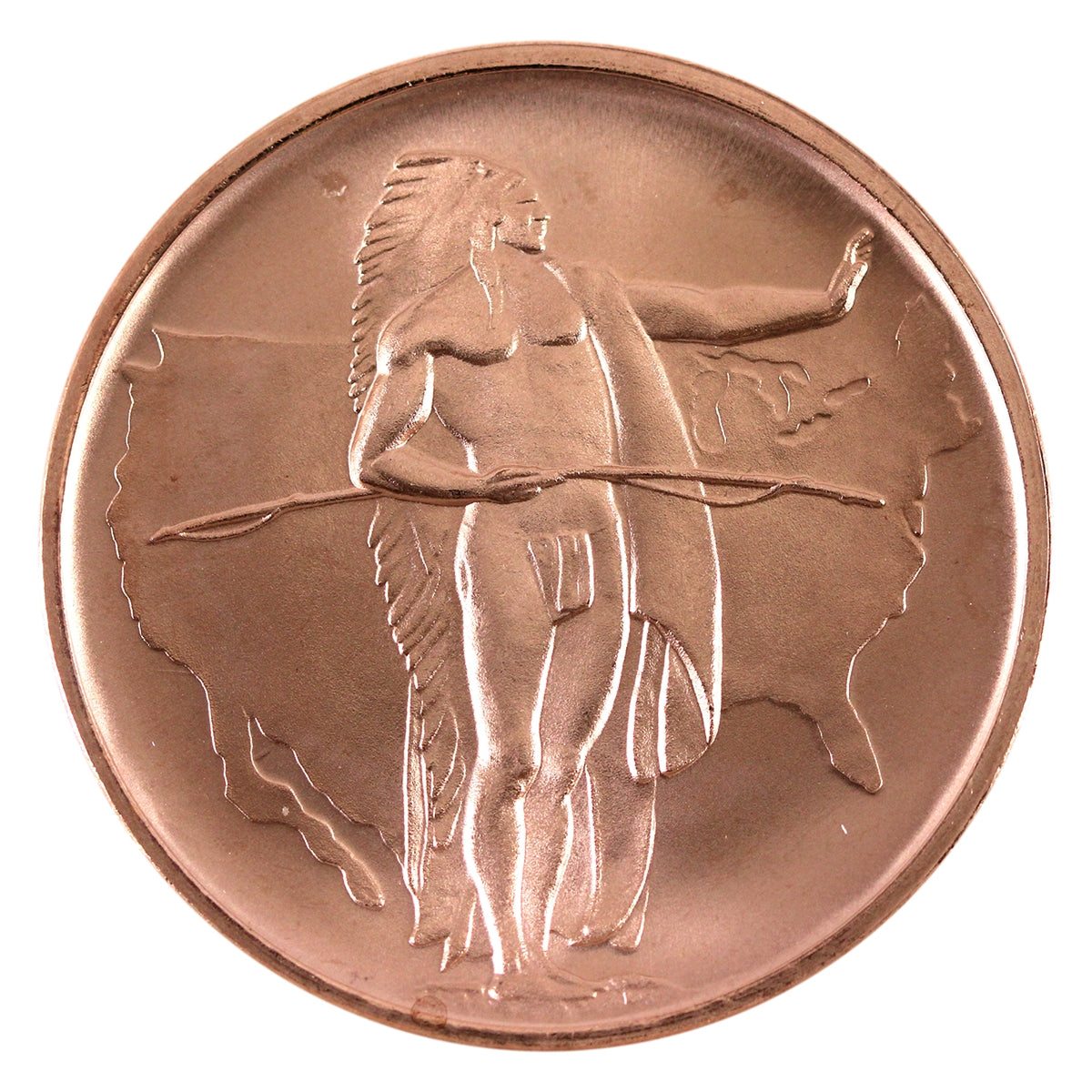 Oregon Trail 1oz. .999 Fine Copper