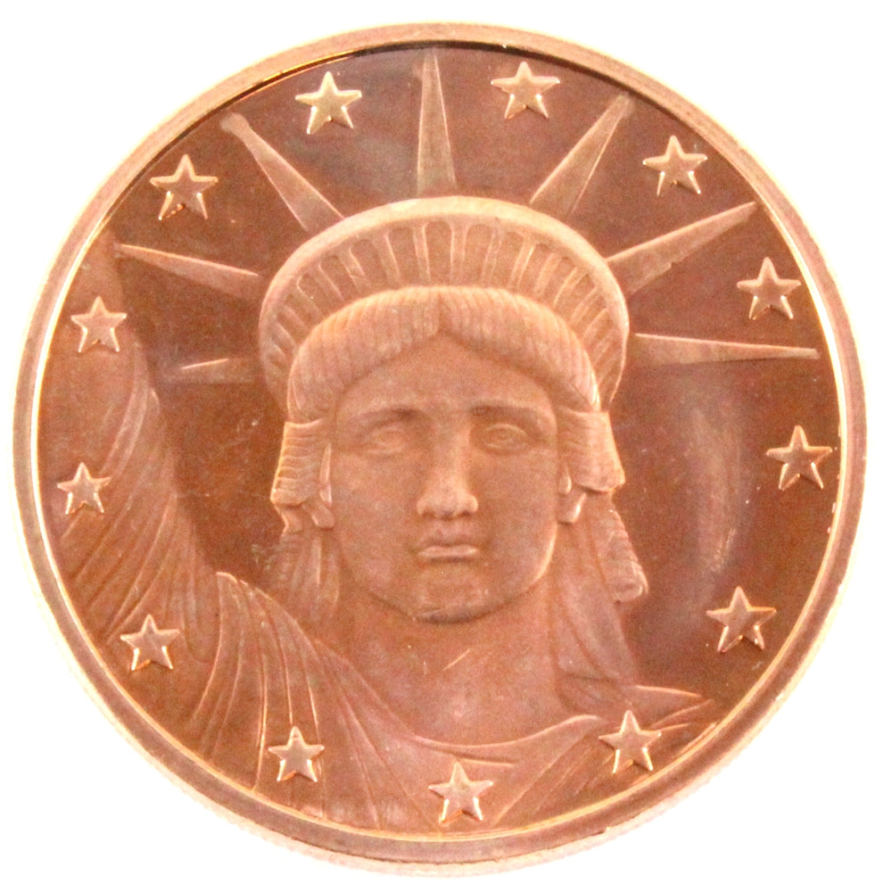 Liberty Head 1oz. .999 Fine Copper