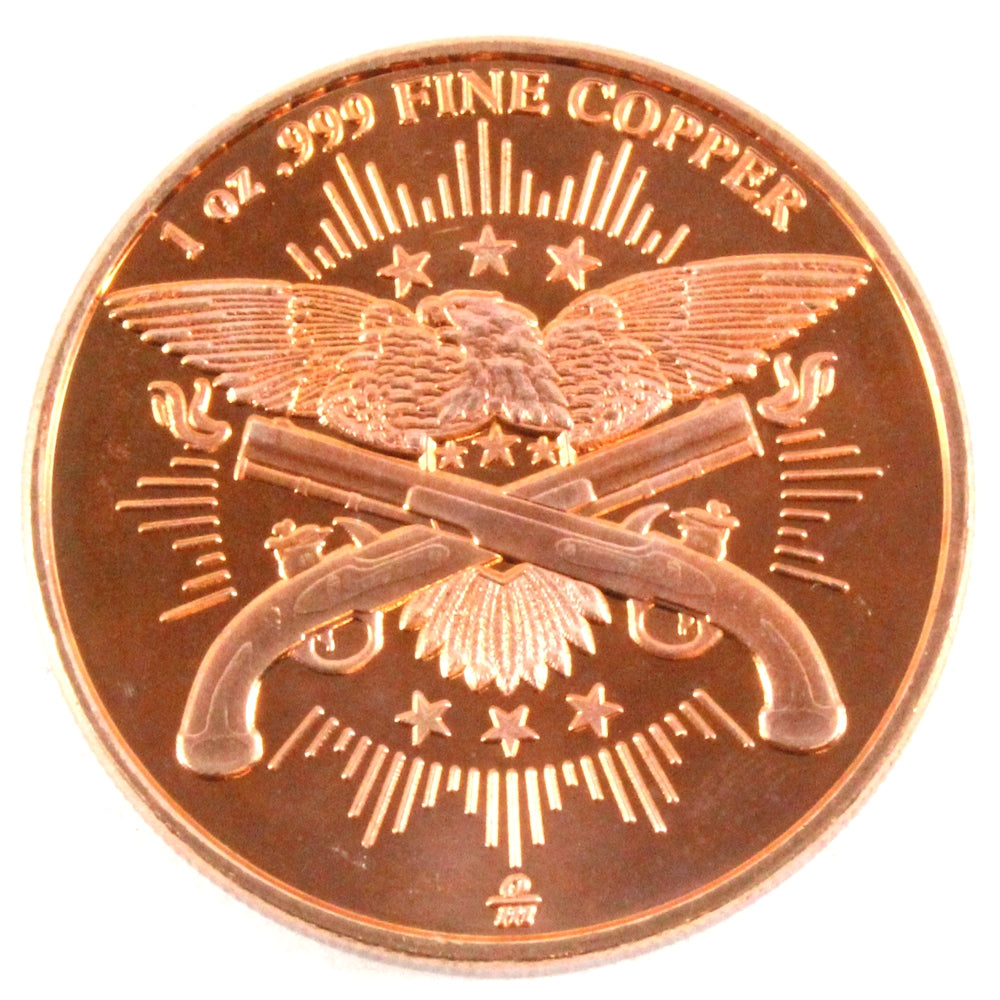 Liberty Head 1oz. .999 Fine Copper