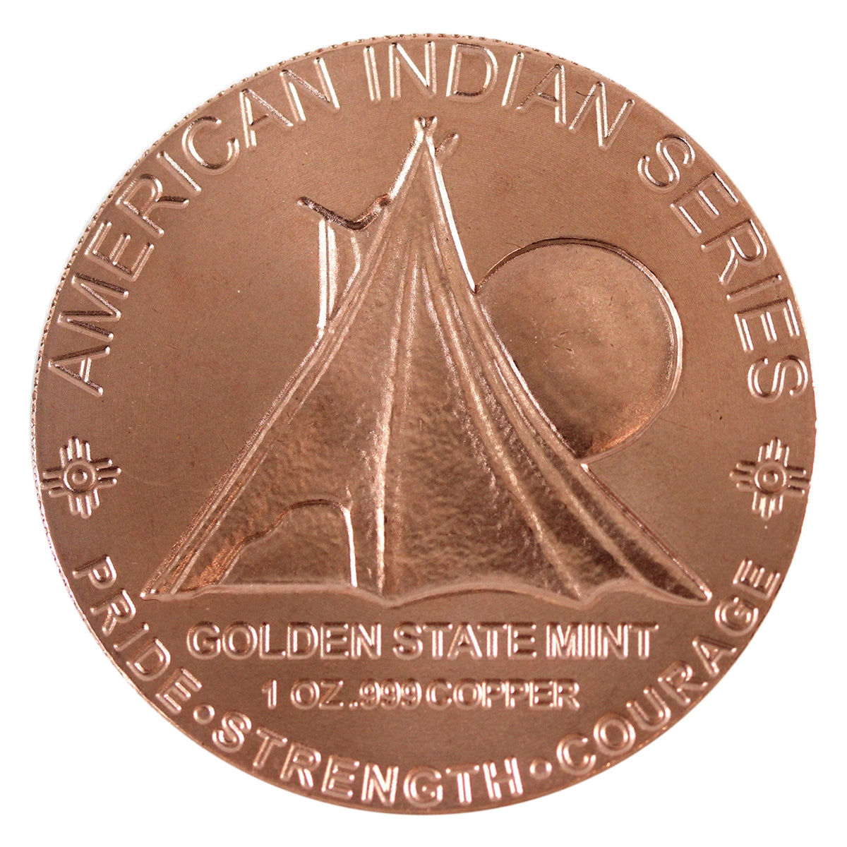 Red Cloud 1oz. .999 Fine Copper