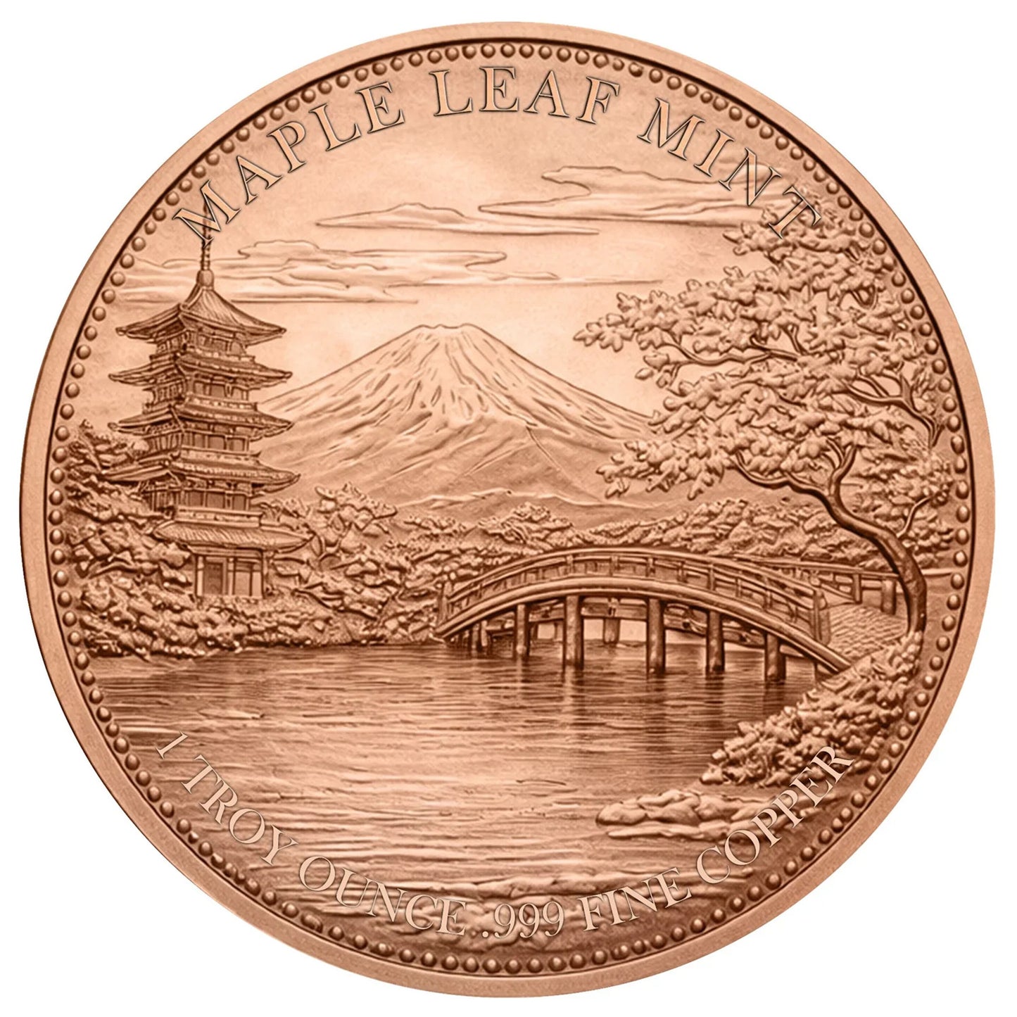 Maple Leaf Mint: Ninja Warrior 1oz. .999 Fine Copper