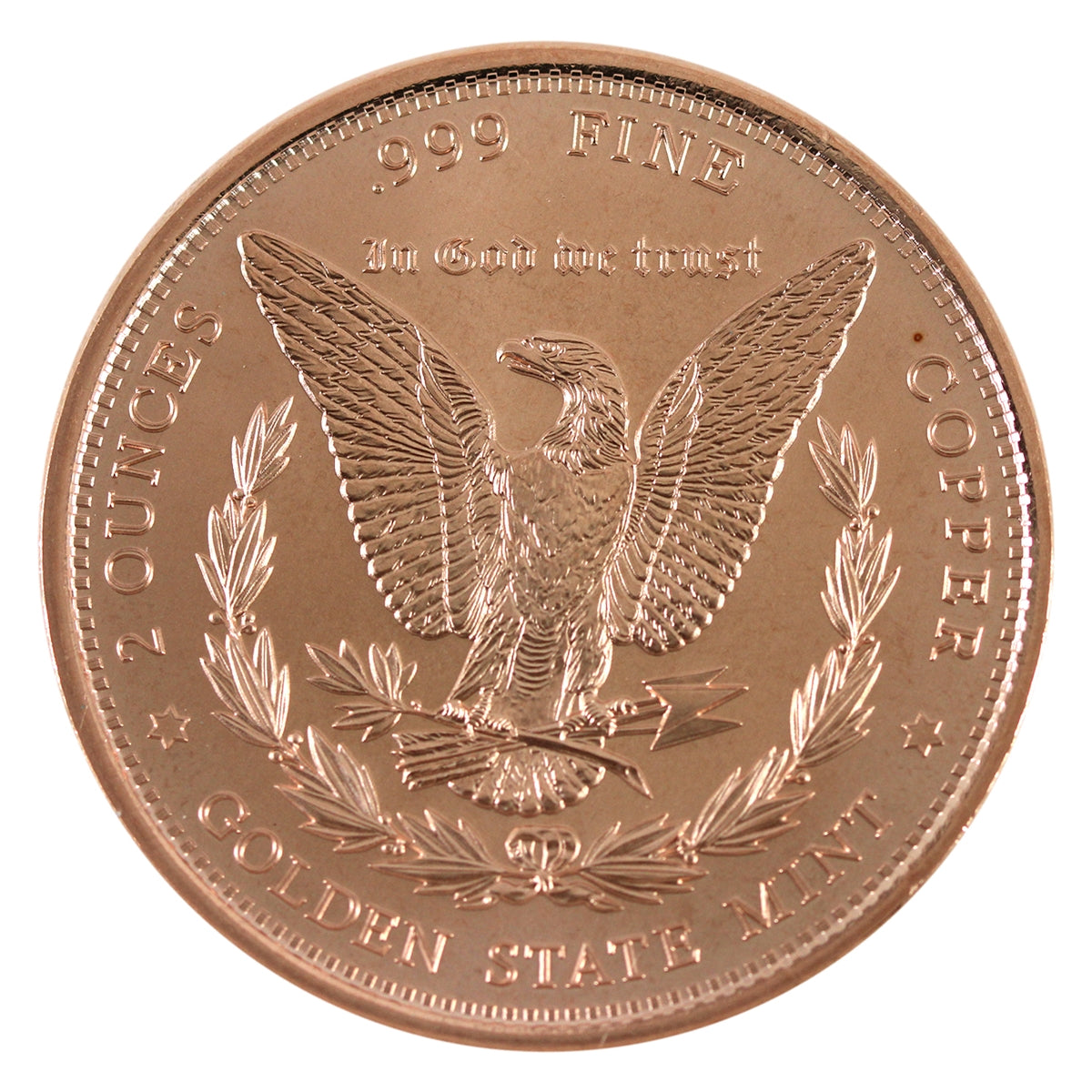 Morgan Dollar 2oz. .999 Fine Copper