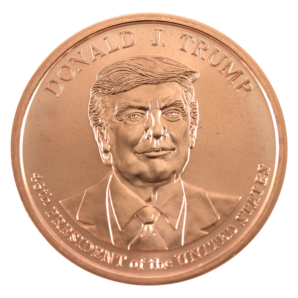 President Donald Trump 2oz. .999 Fine Copper