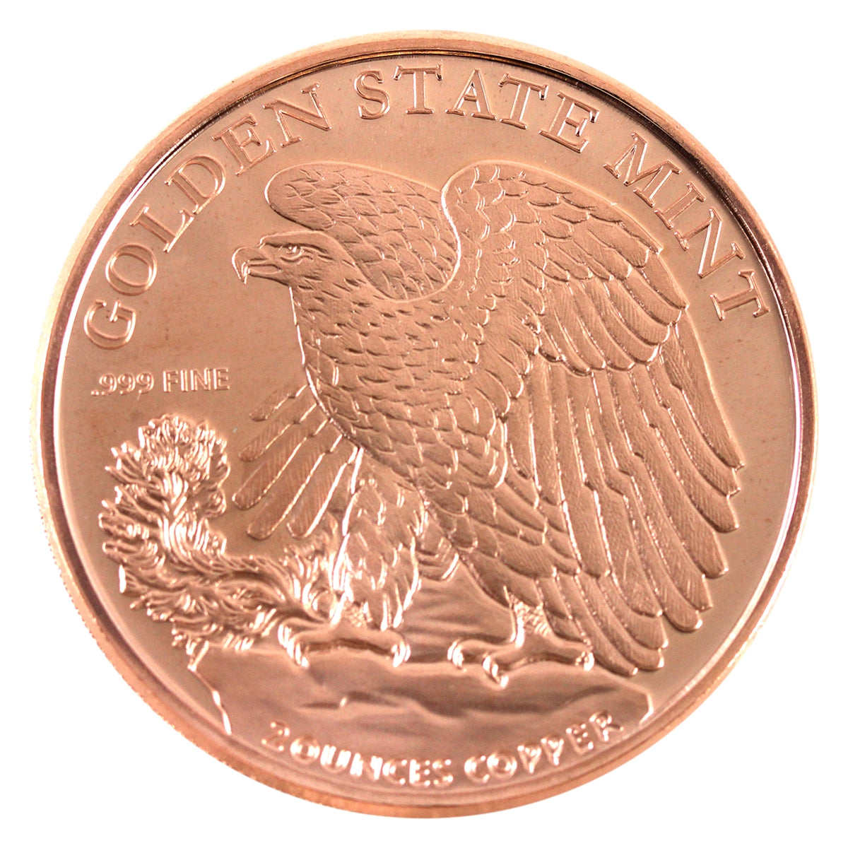 Walking Liberty 2oz. .999 Fine Copper