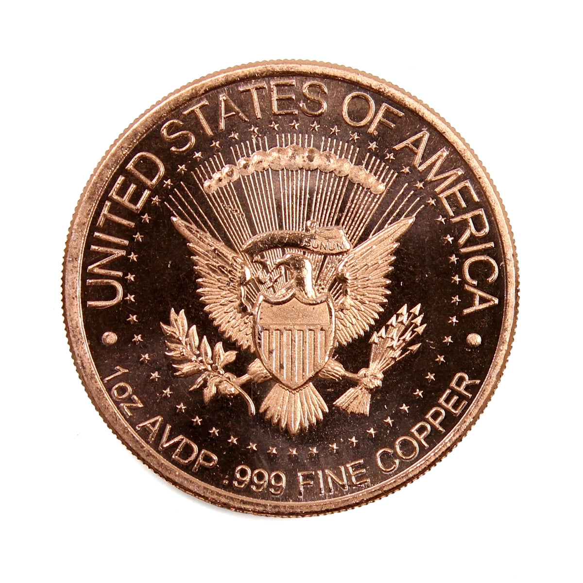 Donald Trump with MAGA Hat 1oz. .999 Fine Copper