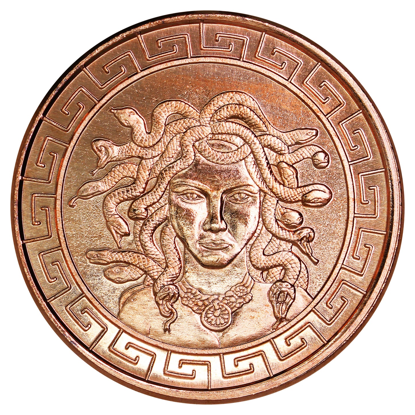 Medusa 1oz. .999 Fine Copper