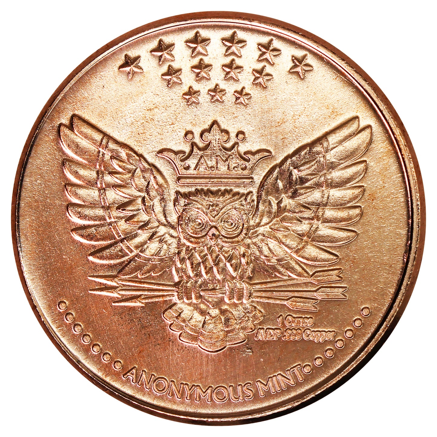 Medusa 1oz. .999 Fine Copper