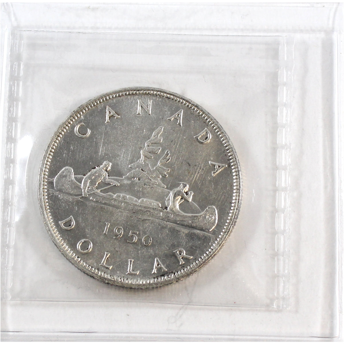 1950 Canada Dollar ICCS Certified AU55