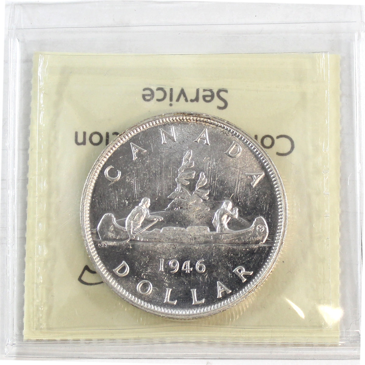 1946 Canada Dollar ICCS Certified MS63