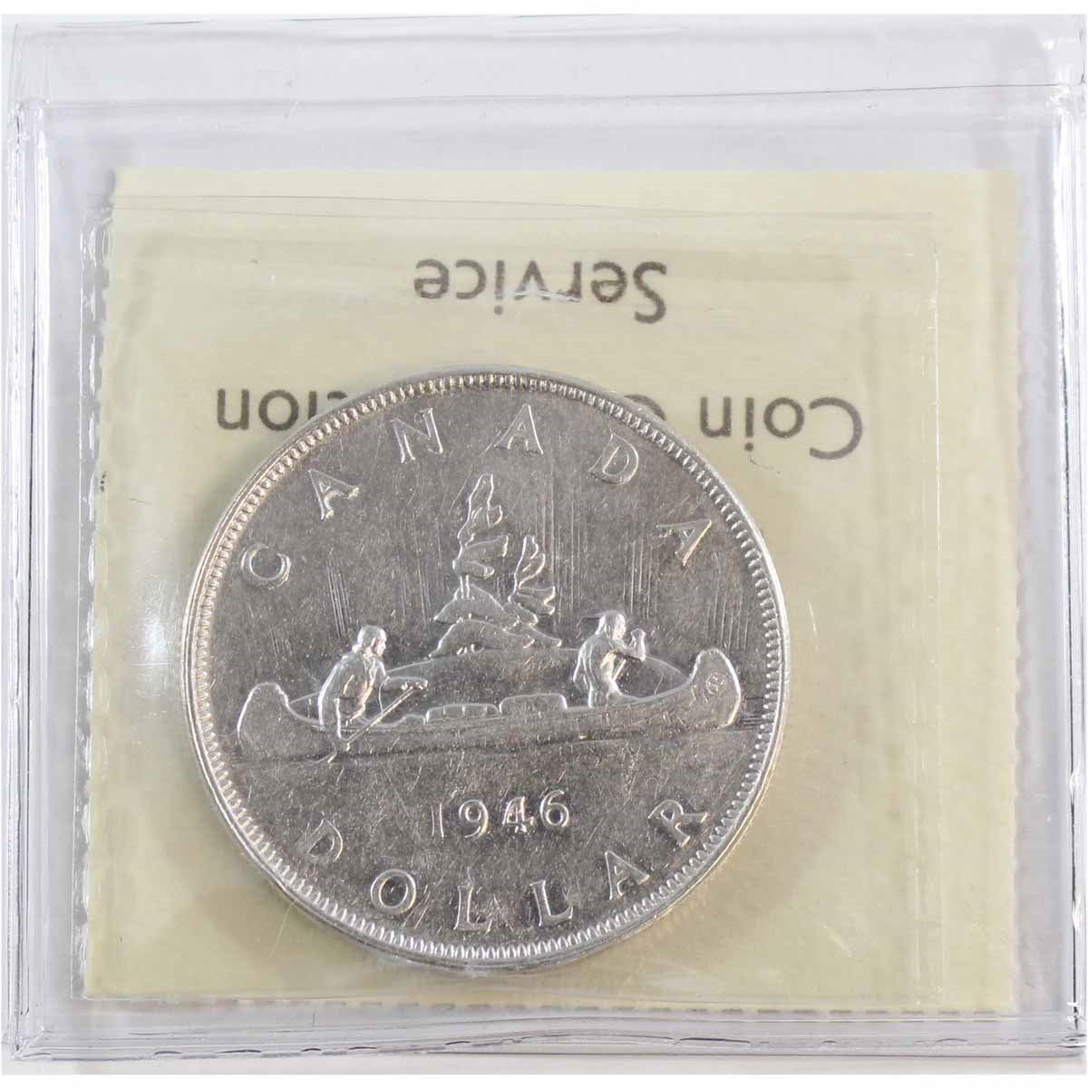 1946 Canada Dollar ICCS Certified VF30