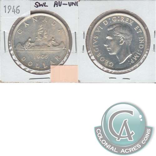 1946 SWL Canada Dollar AU-UNC (AU55) $