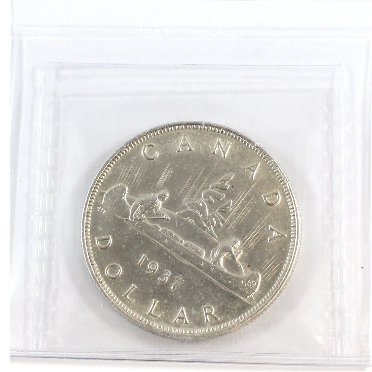 1937 Canada Dollar ICCS Certified EF40