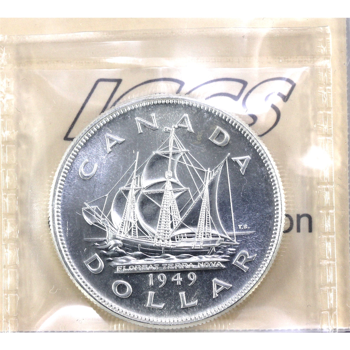 1949 Canada Dollar ICCS Certified MS64