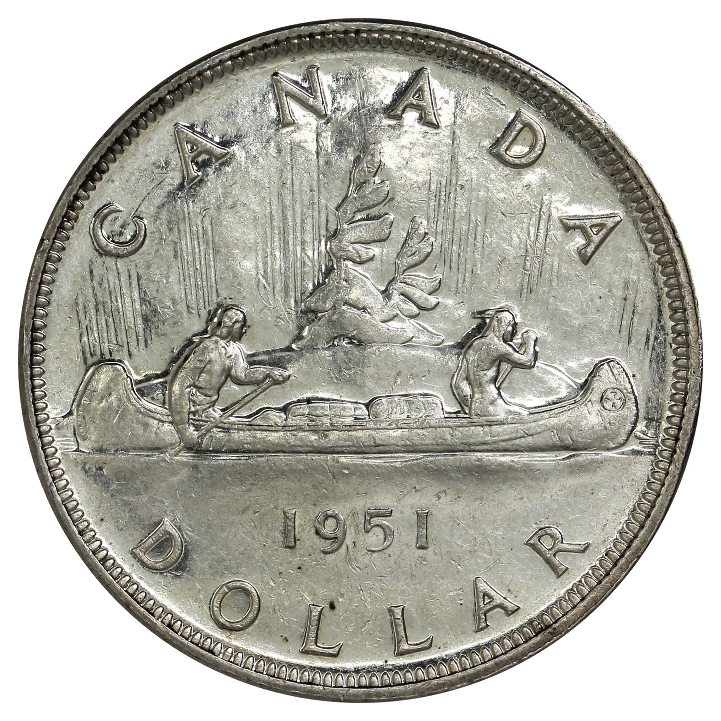 1951 Arnprior Canada Dollar EF-AU (EF-45) $