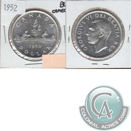 1952 Canada Dollar Brilliant Uncirculated CAMEO (MS63)