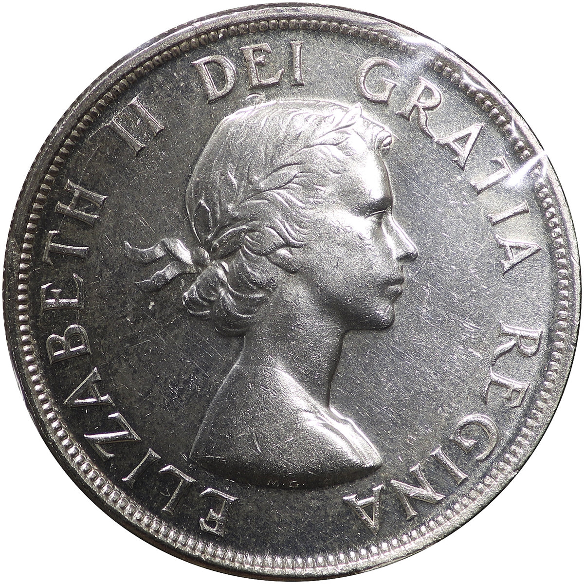 1953 NSS SWL Canada Dollar Brilliant Uncirculated (MS63)