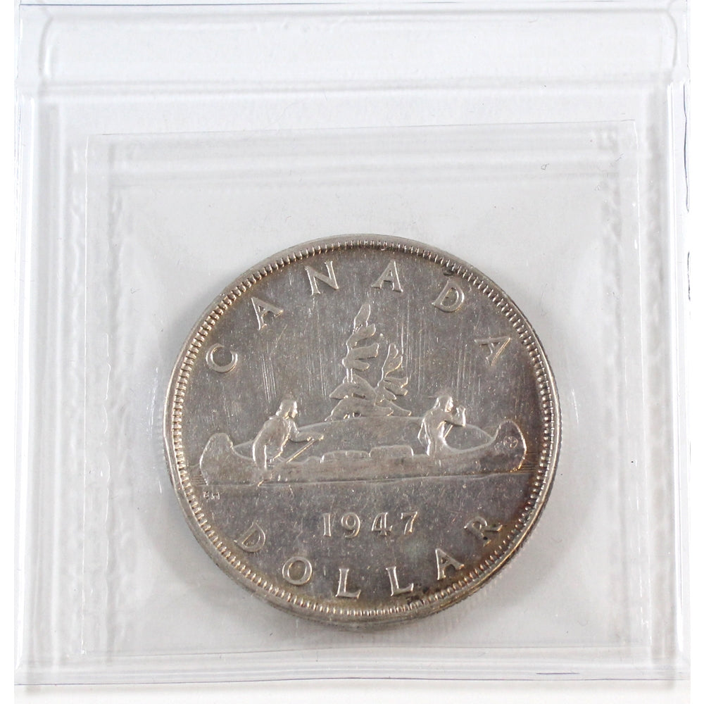 1947 Blunt 7 Canada Dollar ICCS Certified VF20