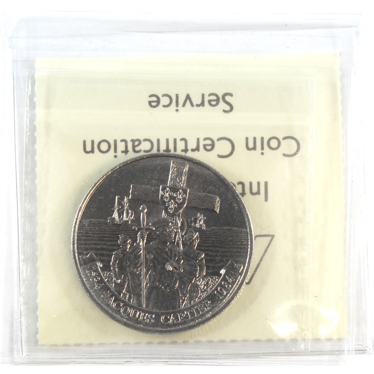 1984 Cartier Canada Nickel Dollar ICCS Certified MS64