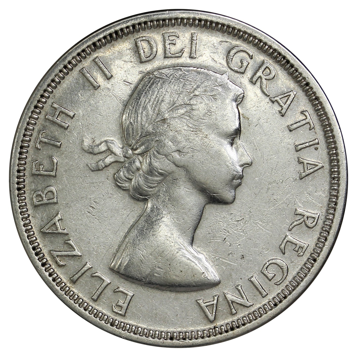 1955 Arnprior With Die Break Canada Dollar Very Fine (VF20)