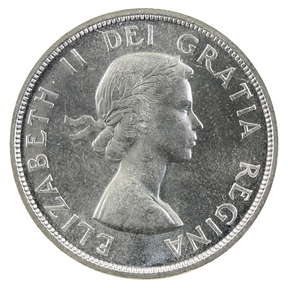 1955 Canada Dollar Choice Brilliant Uncirculated (MS64)