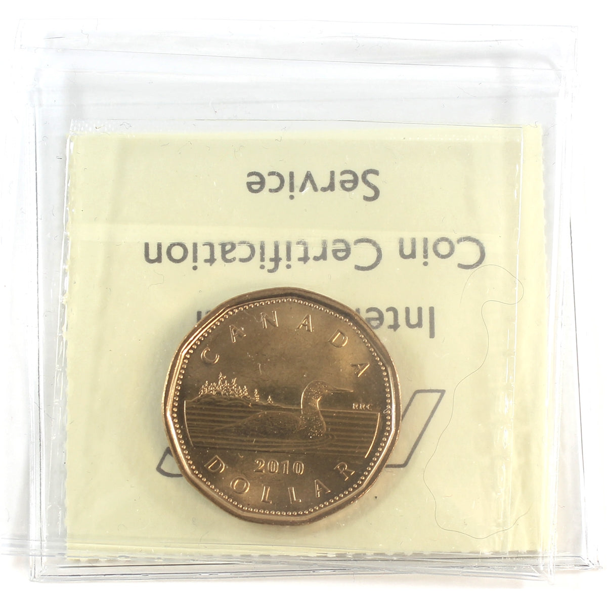 2010 Canada Loon Dollar ICCS Certified MS64