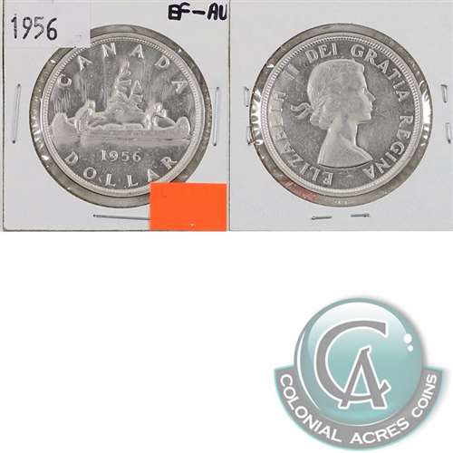 1956 Canada Dollar EF-AU (EF-45)