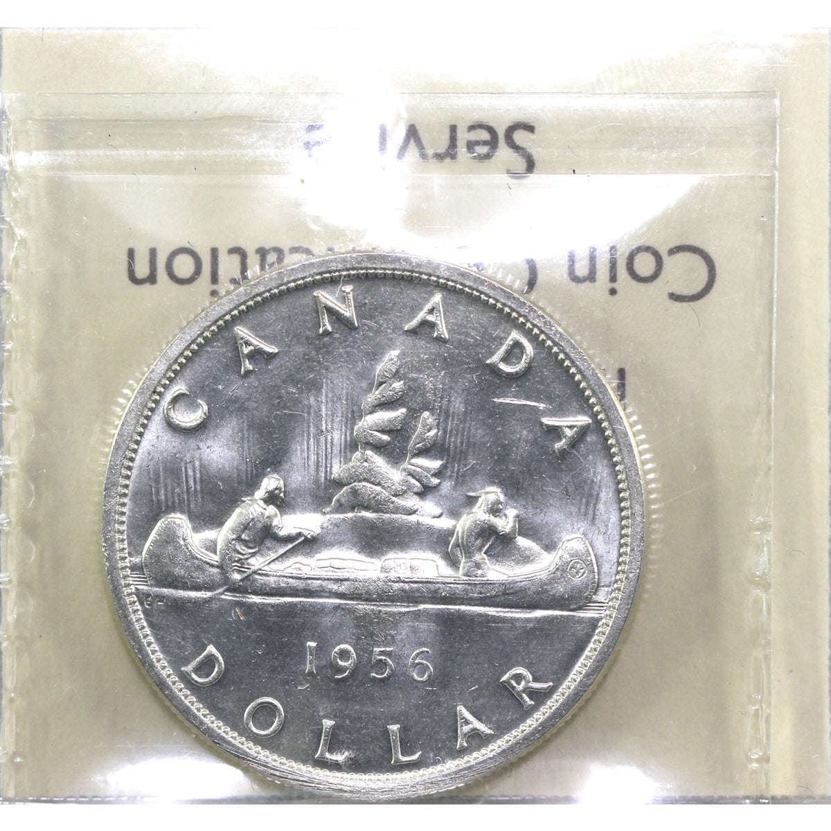 1956 Canada Dollar ICCS Certified MS63