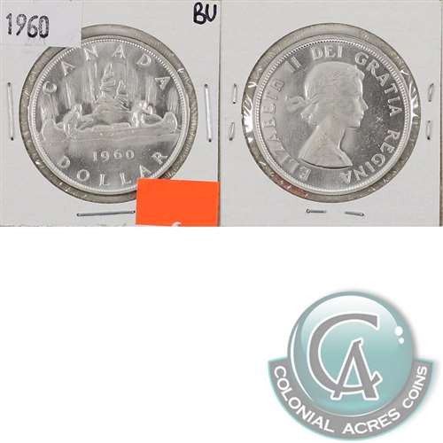 1960 Canada Dollar Brilliant Uncirculated (MS63)