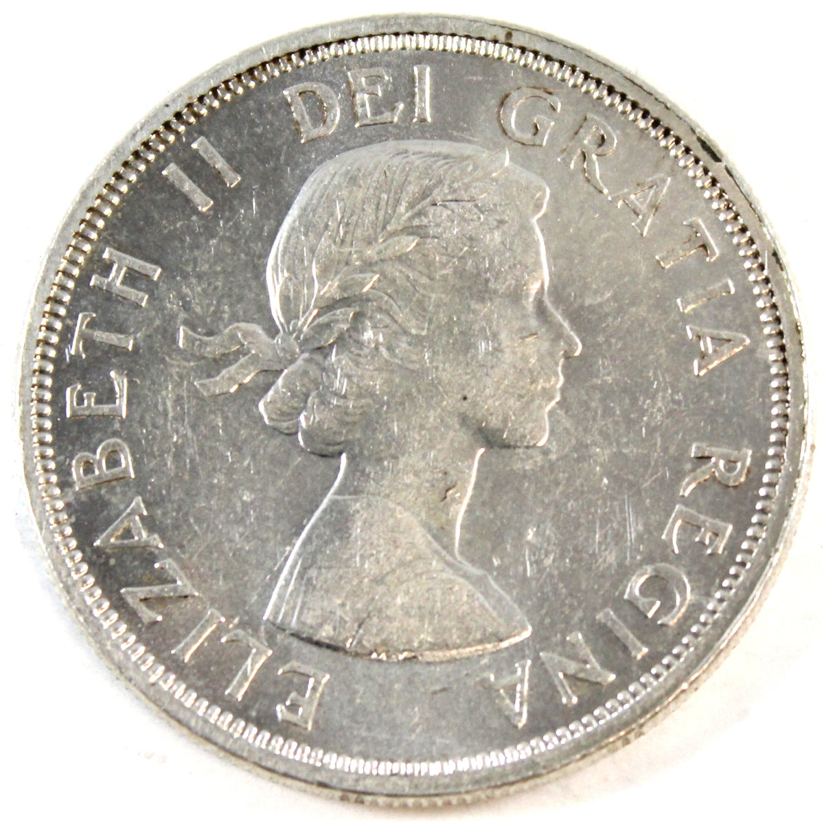 1964 No Dot Canada Dollar AU-UNC (AU55)