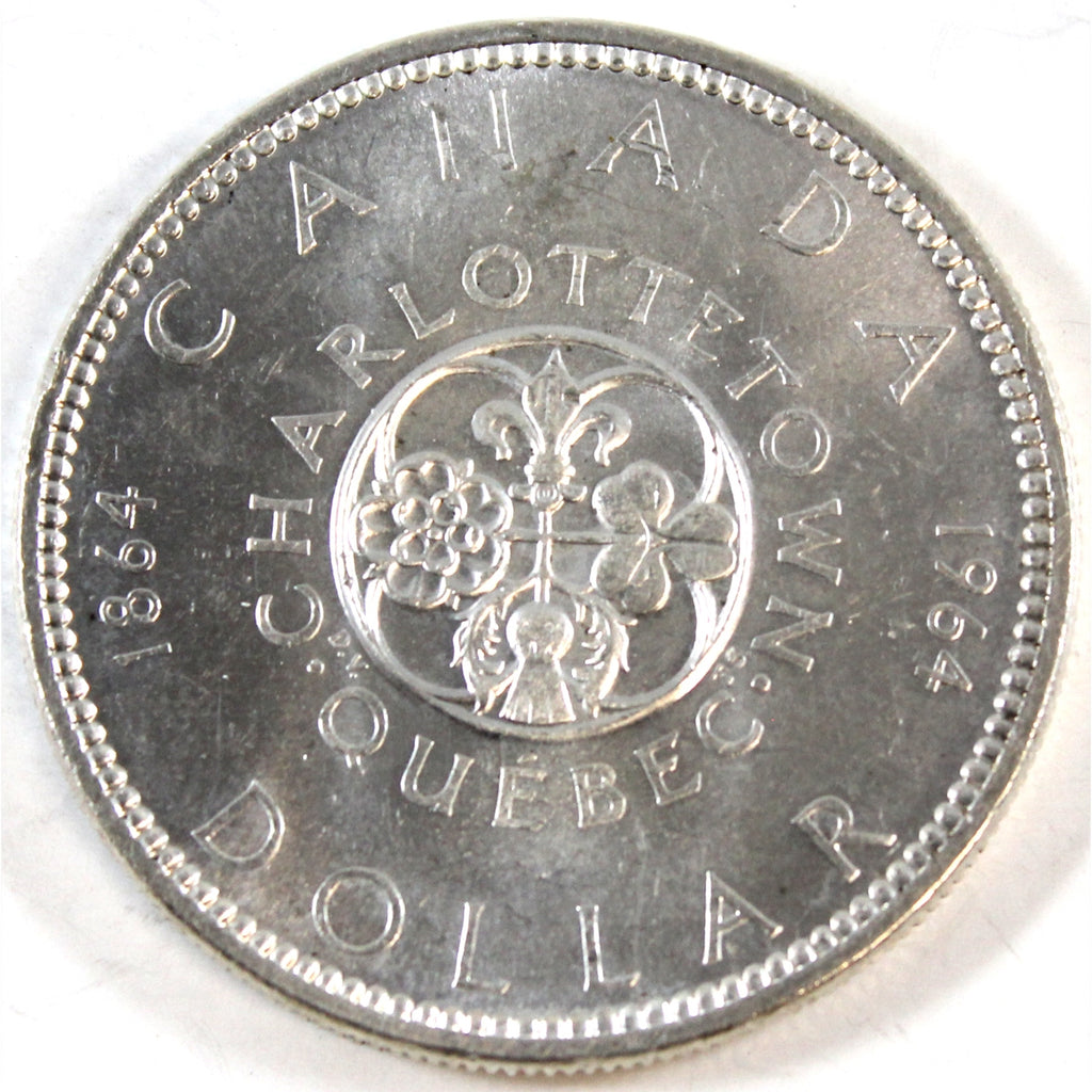 1964 No Dot Canada Dollar UNC+ (MS62)