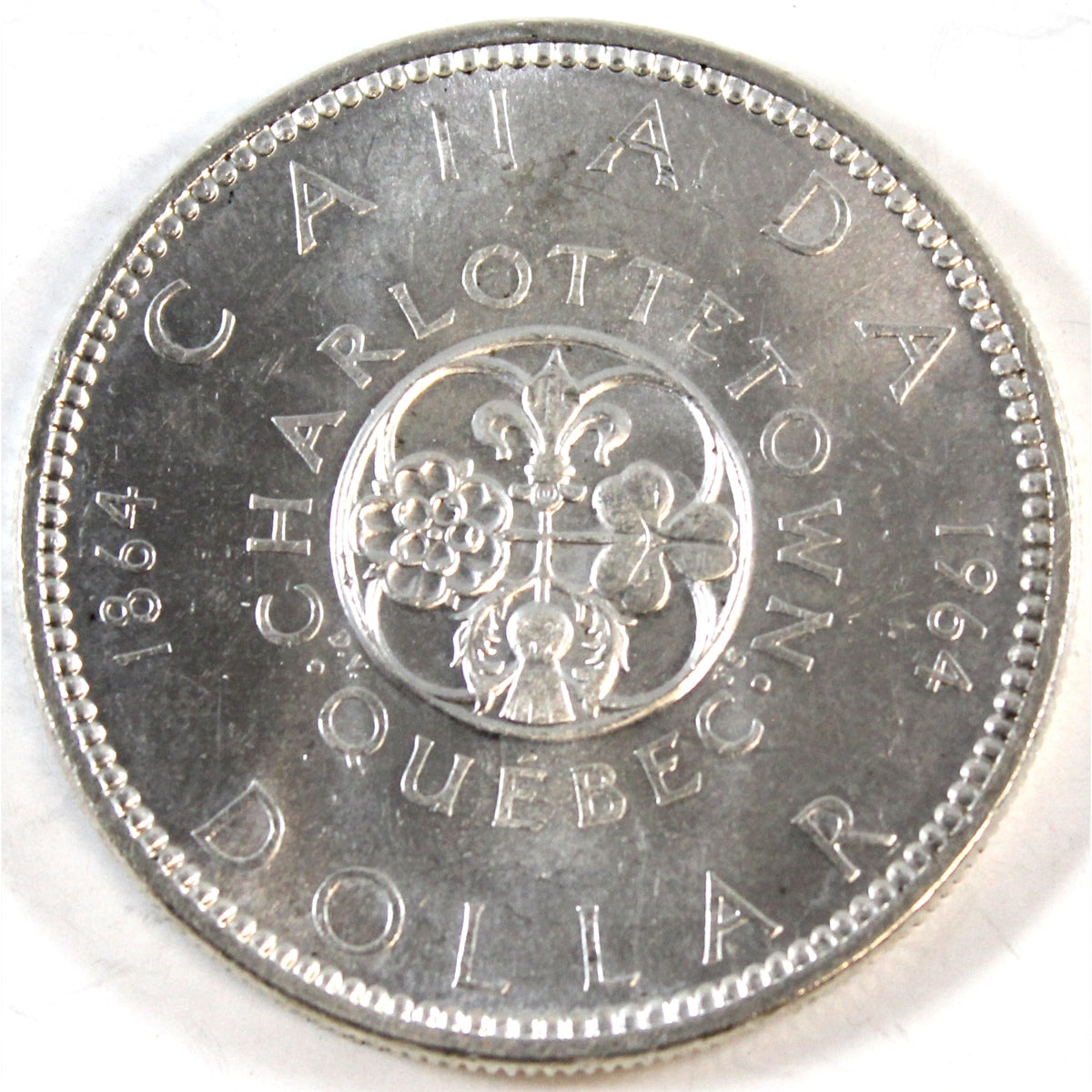 1964 No Dot Canada Dollar UNC+ (MS62)