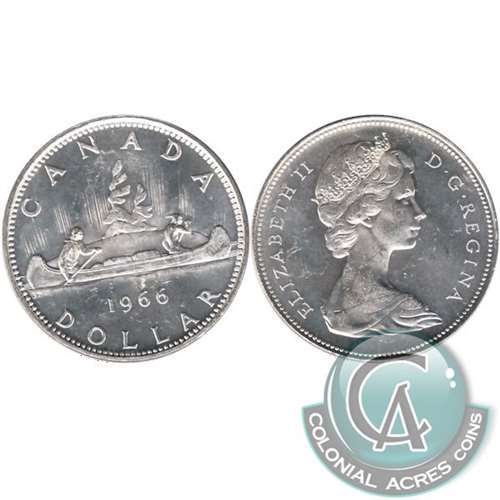1966 Canada Dollar UNC+ (MS62)