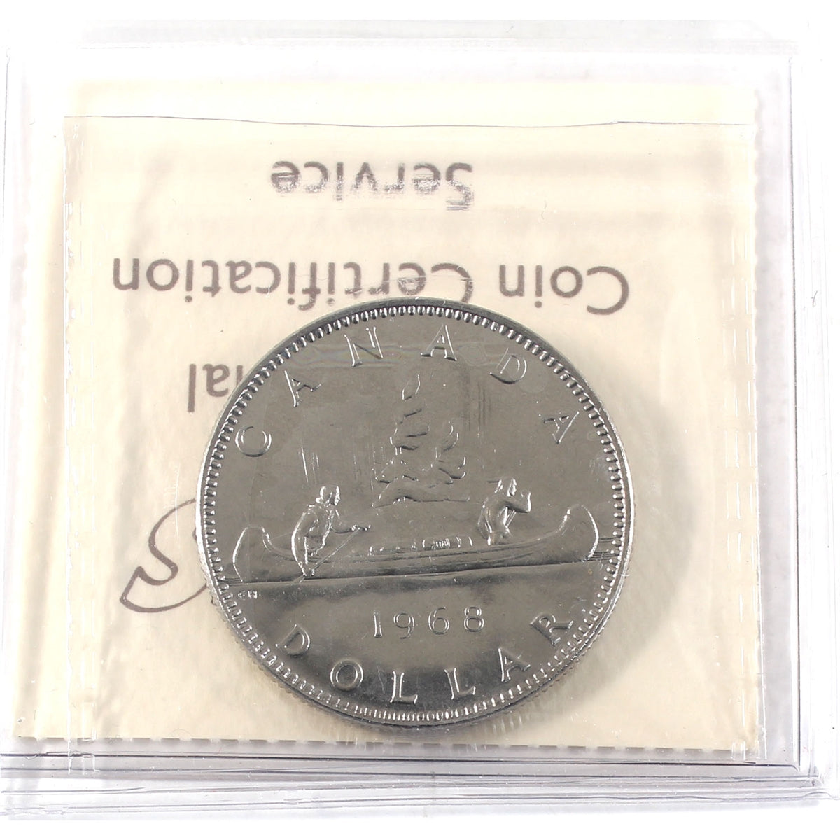 1968 Extra Waterlines (DHL #1) Canada Dollar ICCS Certified MS65