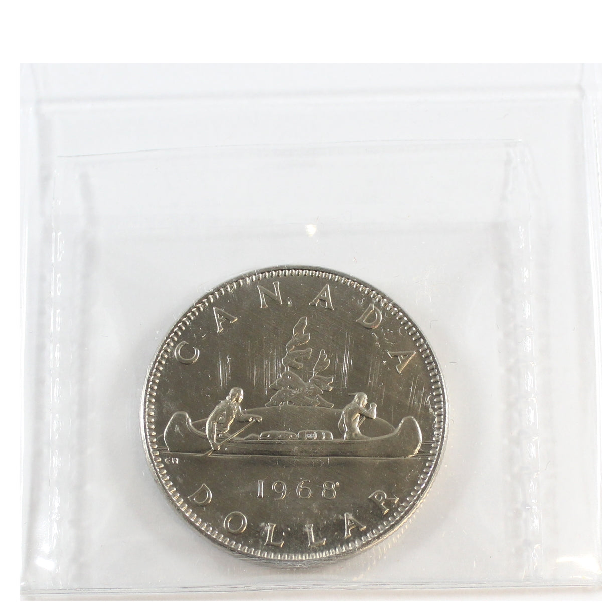 1968 Normal Island Canada Dollar ICCS Certified PL64