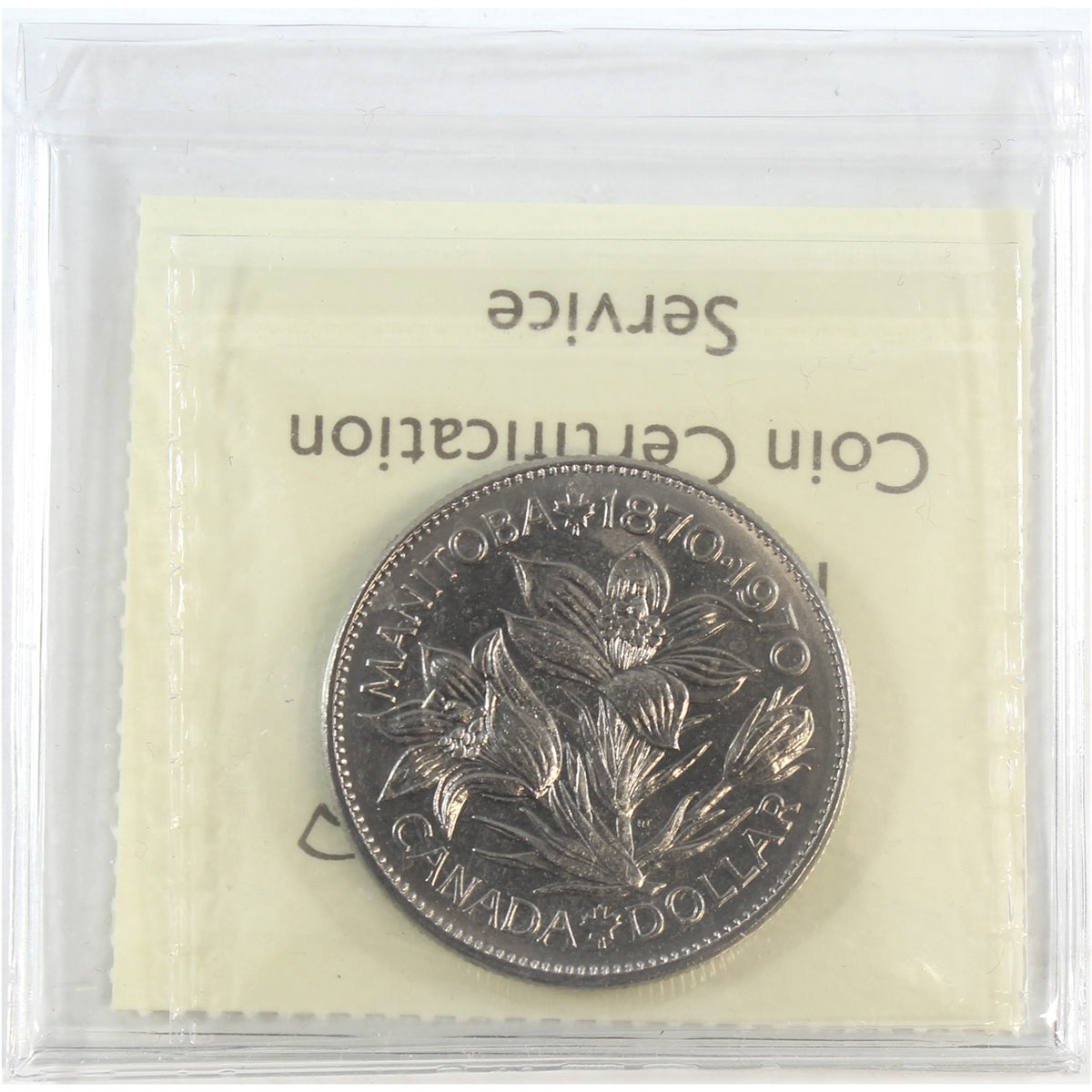 1970 Canada Nickel Dollar ICCS Certified MS64