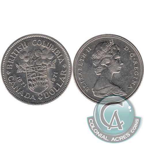 1971 Canada Nickel Dollar Brilliant Uncirculated (MS63)